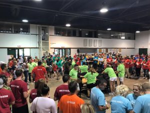 Picture of the crowd at the 2019 Battle of the Builders event